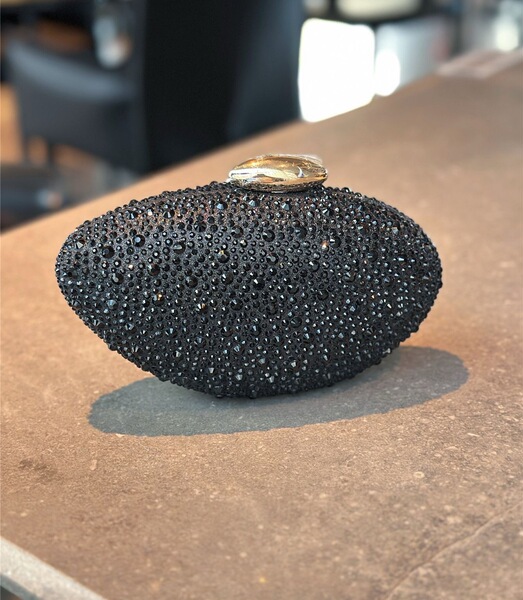 Sparkle Retro diamond clutch perfect for elegant nights & statement looks