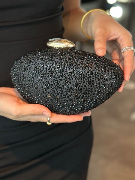 Sparkle Retro diamond clutch perfect for elegant nights & statement looks