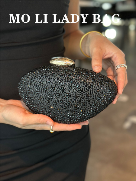 Sparkle Retro diamond clutch perfect for elegant nights & statement looks